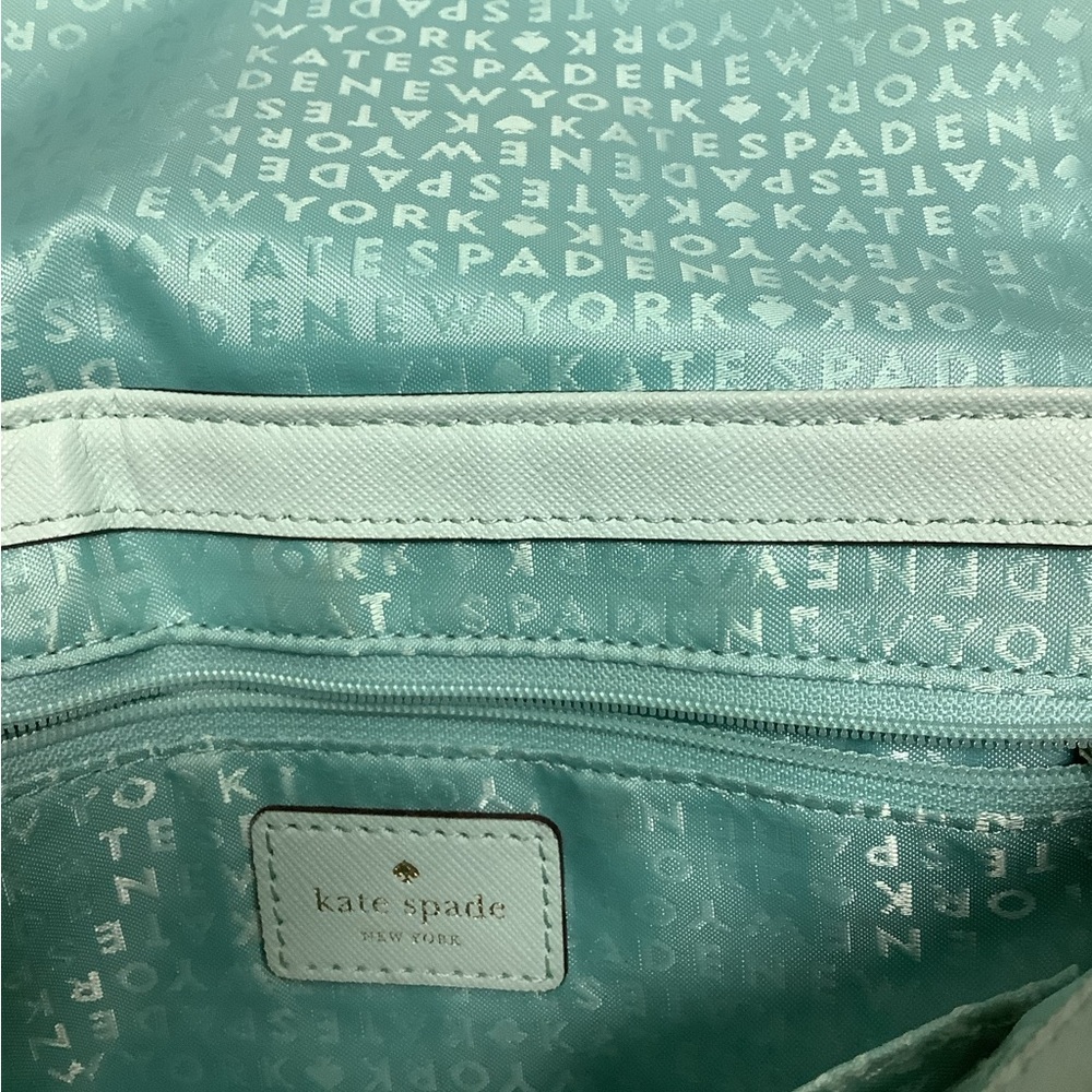KATE SPADE Small Madison Adjustable Crossbody / Satchel Bag Tiffany Blue - Picture 14 of 15